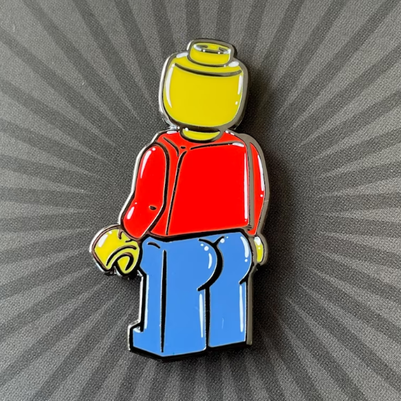 Enamel Pin - Minifig Butt