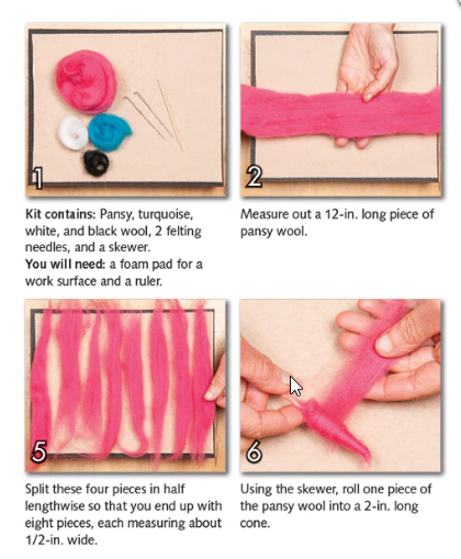 DIY - Needle Felting - Octopus (Wool Pets) Craft Kit