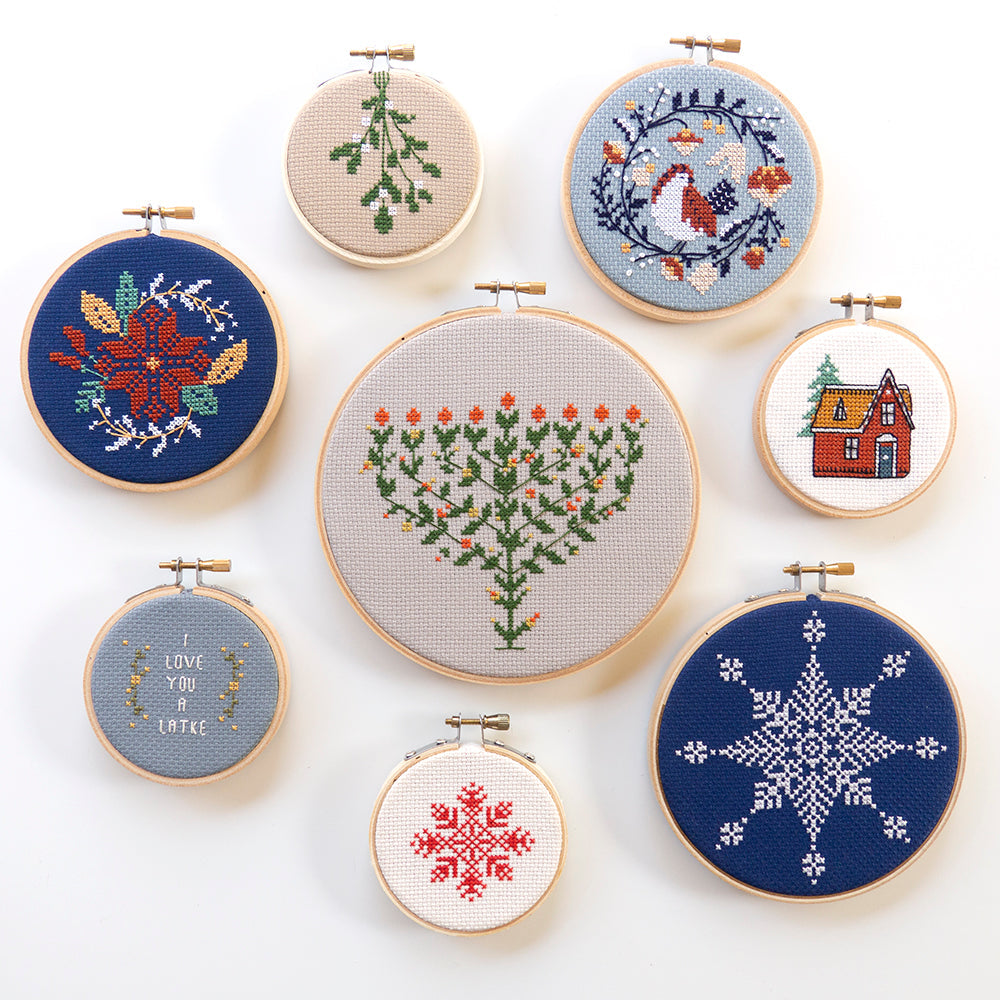 Poinsettia Wreath Kit