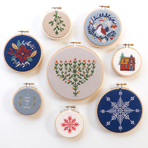 Poinsettia Wreath Kit