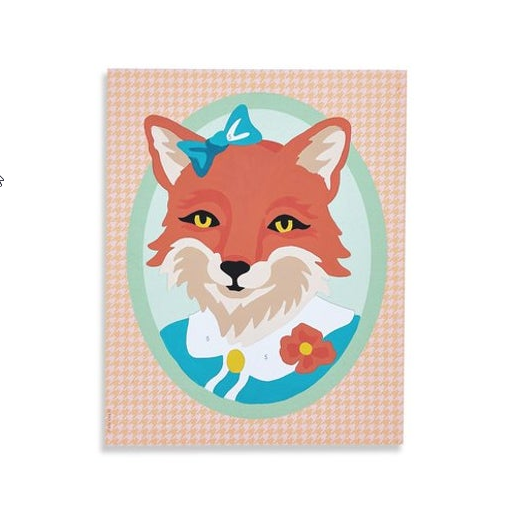 DIY - Kids Paint By Number Kit - Fiona Fox