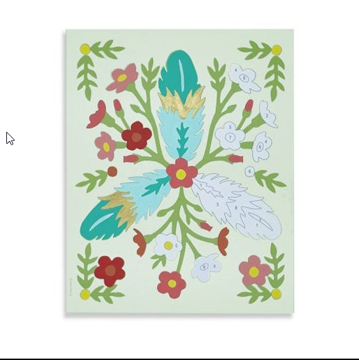 DIY - Kids Paint By Number Kit - Folksy Feathers