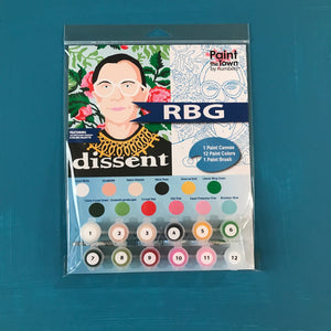 Paint By Number Kit - Ruth Bader Ginsberg