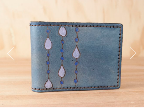 Wallet - Bifold  - Raindrops