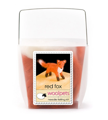 DIY - Needle Felting - Red Fox (Wool Pets) Craft Kit
