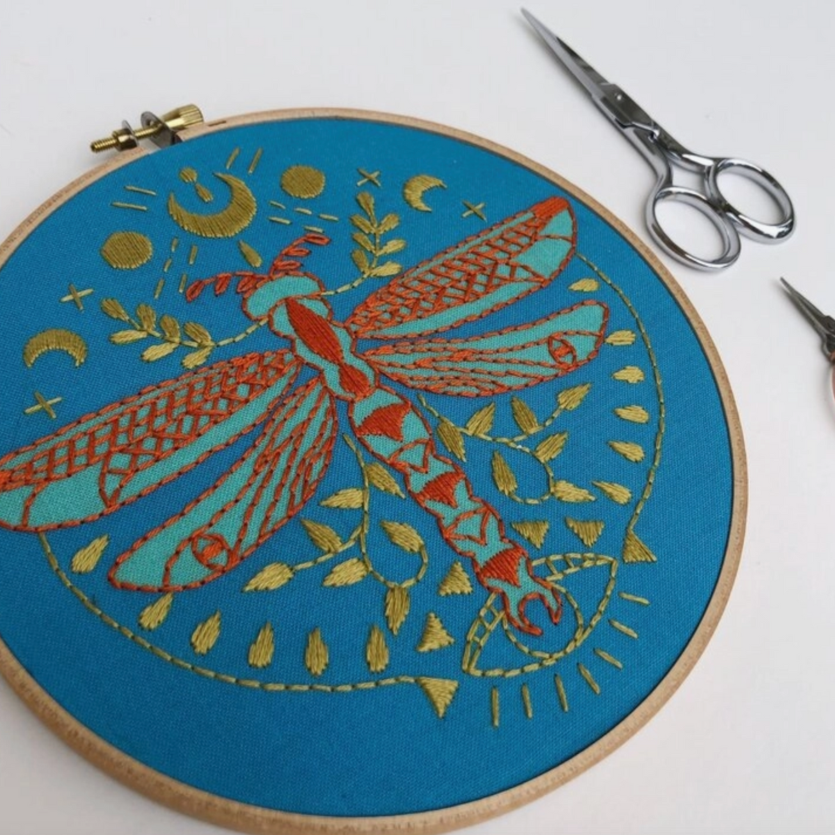 DIY - Embroidery - Mystic Dragonfly Kit