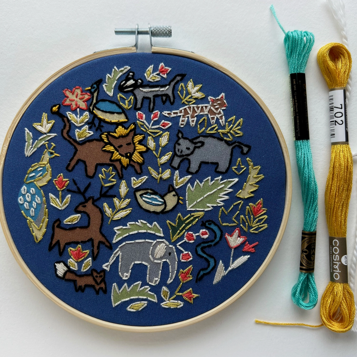 Embroidery Kit - Wildlife Kit
