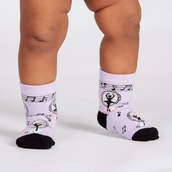 SALE Sock - Toddler Crew: Tiny Dancer (SITM / Sock It To Me)