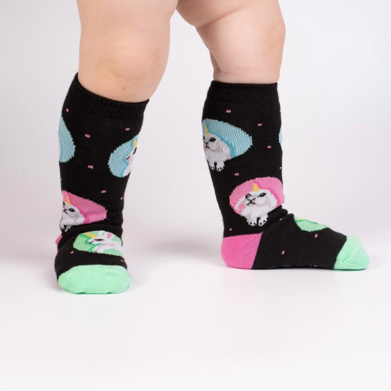 SALE Sock - Toddler Knee: Hop To It (SITM / Sock It To Me)
