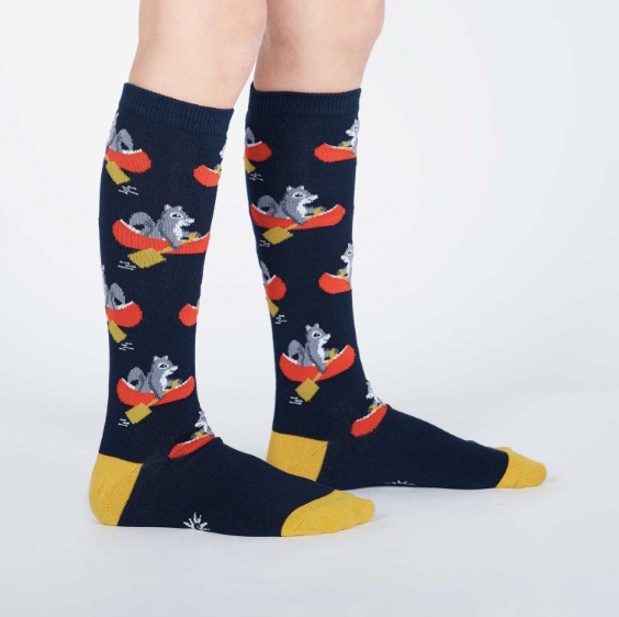 SALE Sock - Youth Knee: Keep On Paddling (SITM / Sock It To Me)