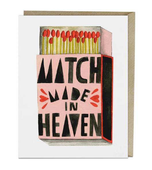 Card - Lisa Congdon - Match Made in Heaven