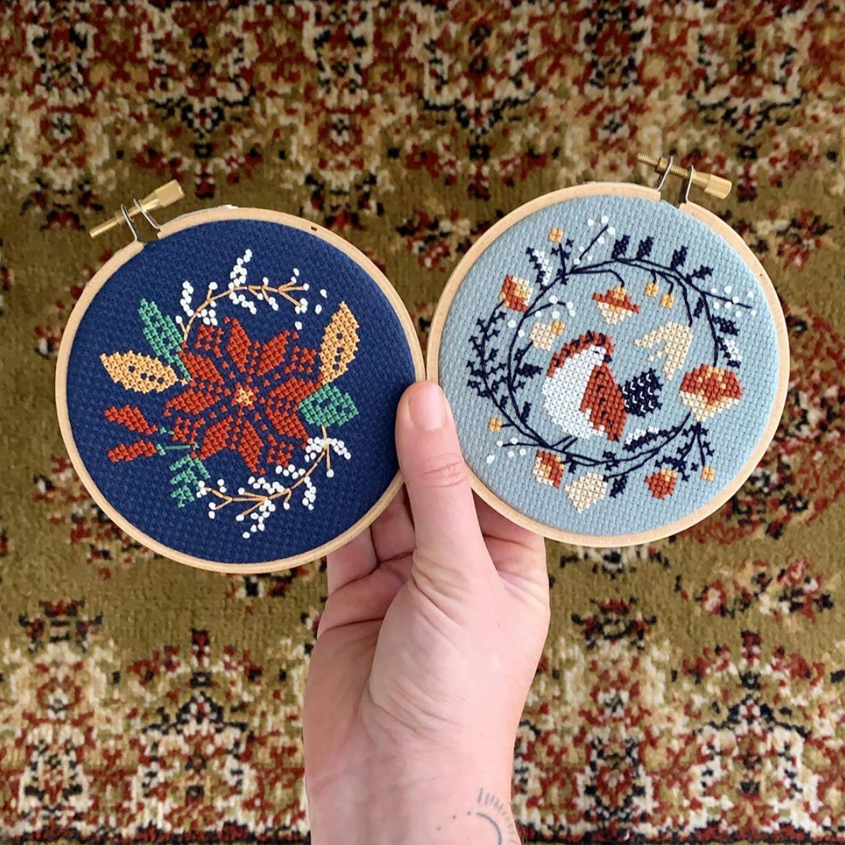 Poinsettia Wreath Kit