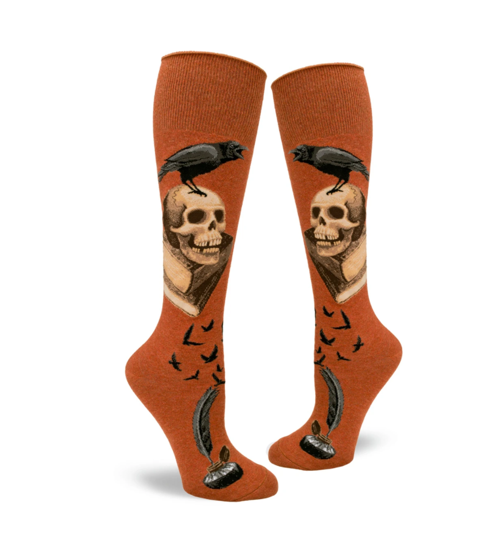 SALE Sock - Knee-High: Nevermore