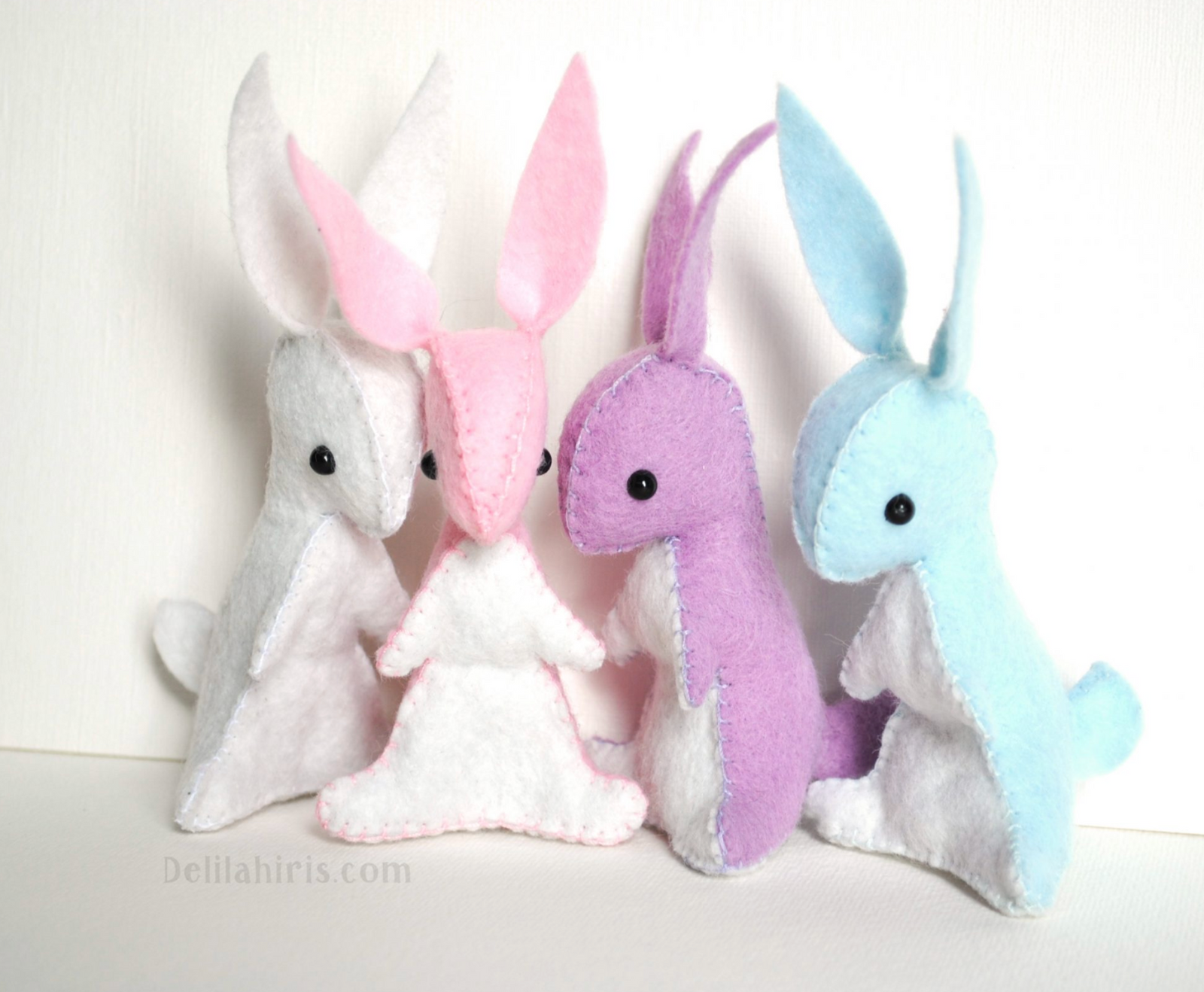 DIY - Rainbow Stuffed Bunny Sewing Kit