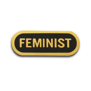 Enamel Pin: Feminist