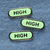 Enamel Pin: High