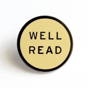 Enamel Pin: Well Read