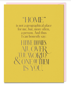 Card - Elizabeth Gilbert - Homes All Over the World