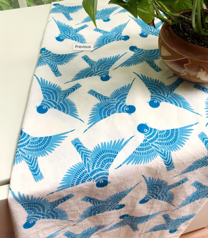 Kitchen Towel - Bluebird