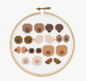 Cross Stitch Kit - Boob Crew