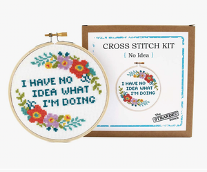 Cross Stitch Kit - I Have No Idea What I'm Doing