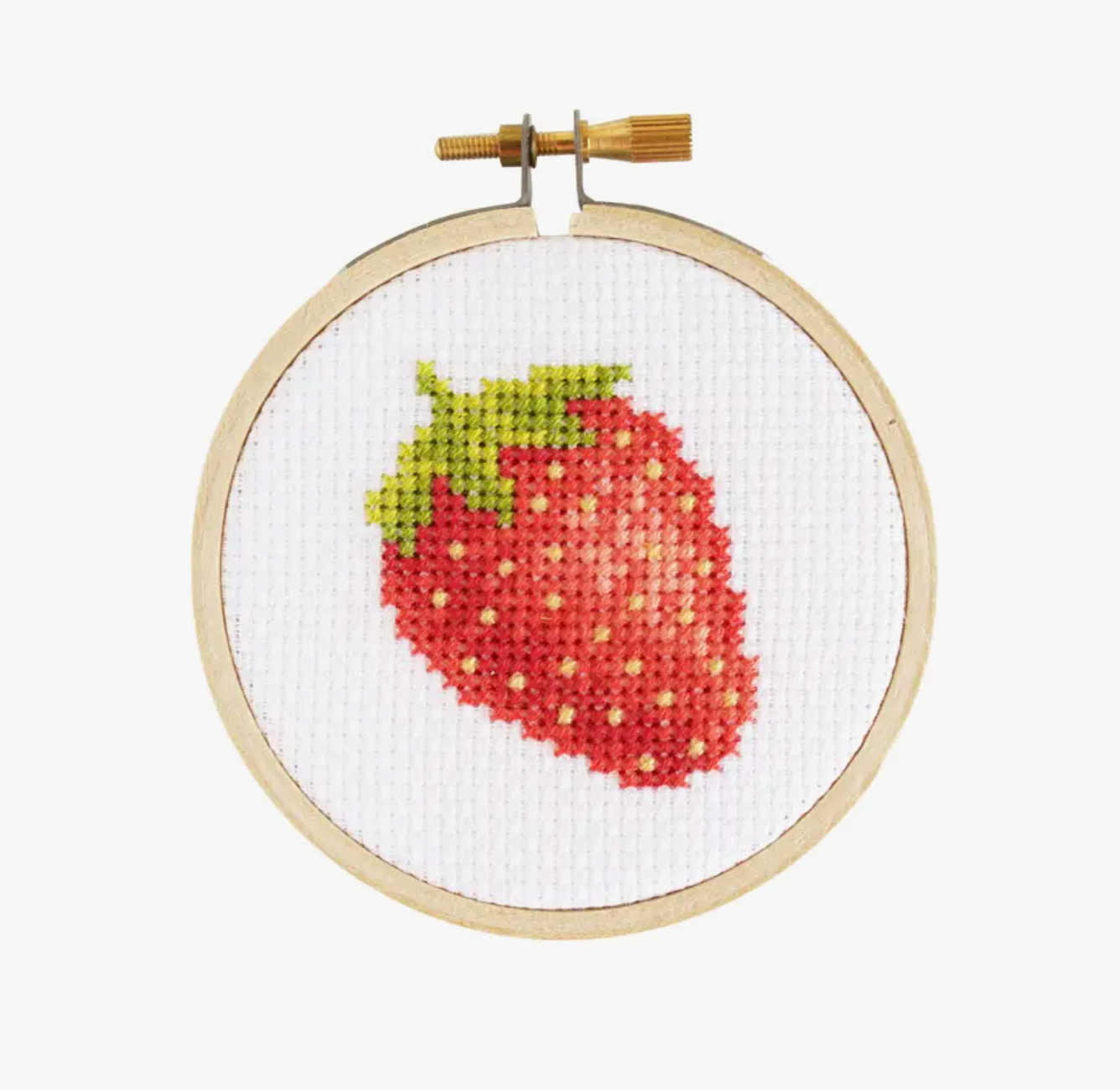 Cross Stitch Mini Kit - Strawberry