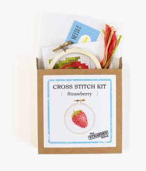 Cross Stitch Mini Kit - Strawberry