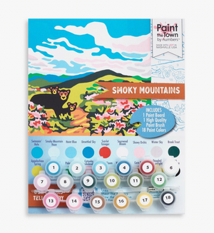 Paint by Number Kit - Smoky Mountains