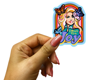 Sticker - Dolly Parton - I Wish You Joy