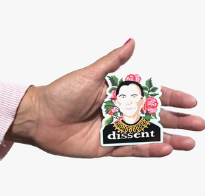 Sticker - Dissent - Ruth Bader Ginsberg - RBG