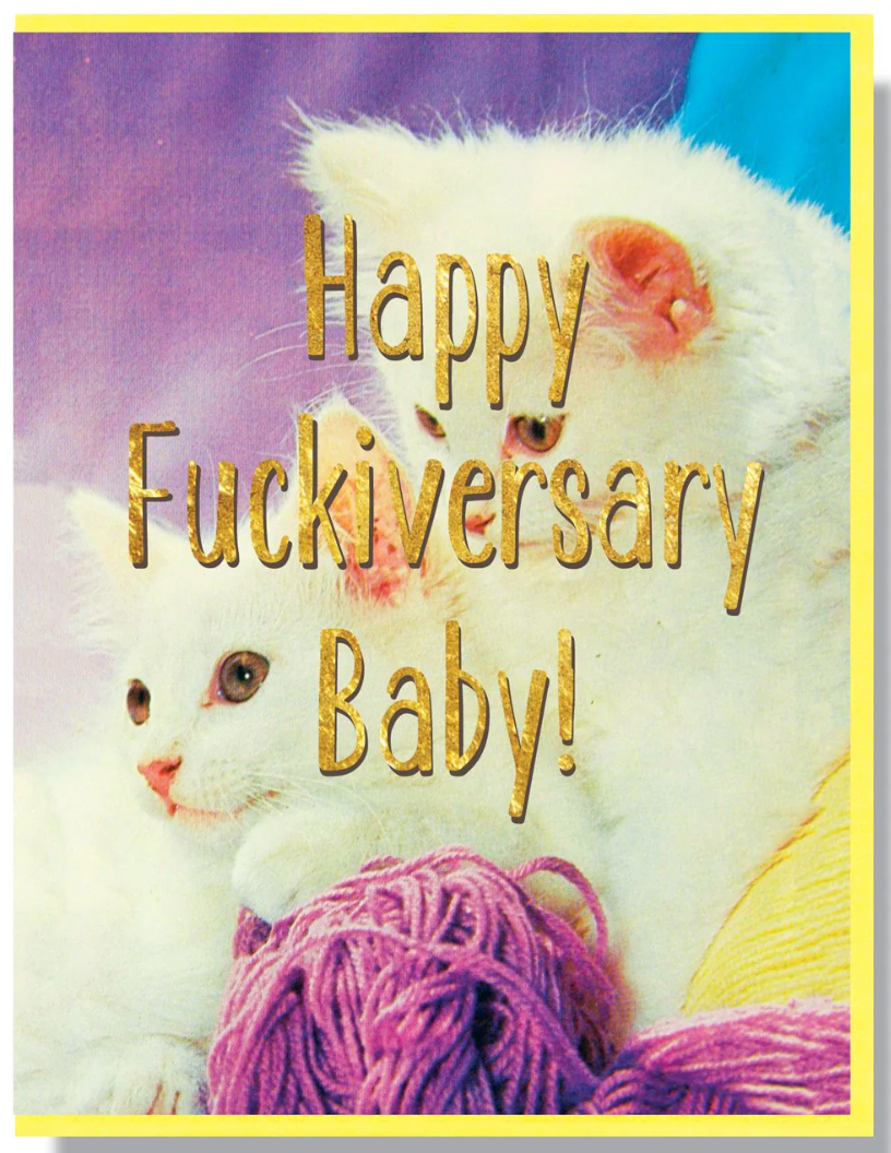 Card - Happy Fuckiversary