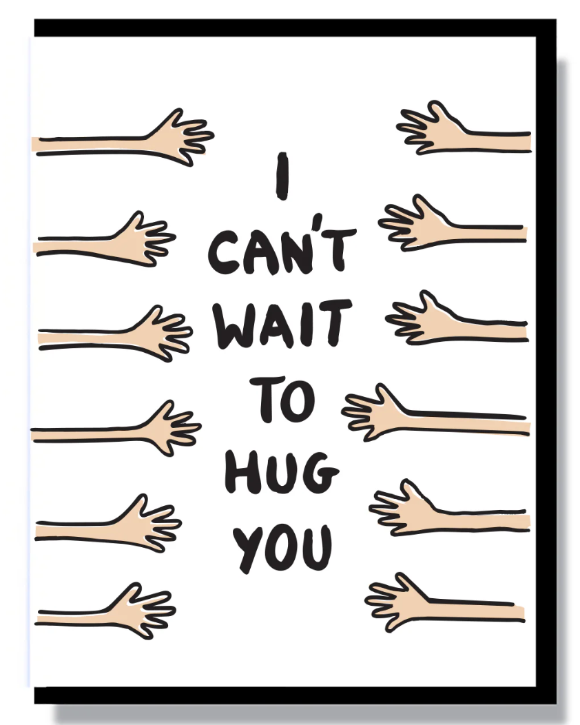 Card - I Can't Wait To Hug You