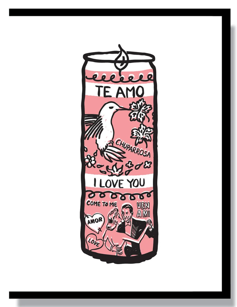 Card - Love Prayer Candle