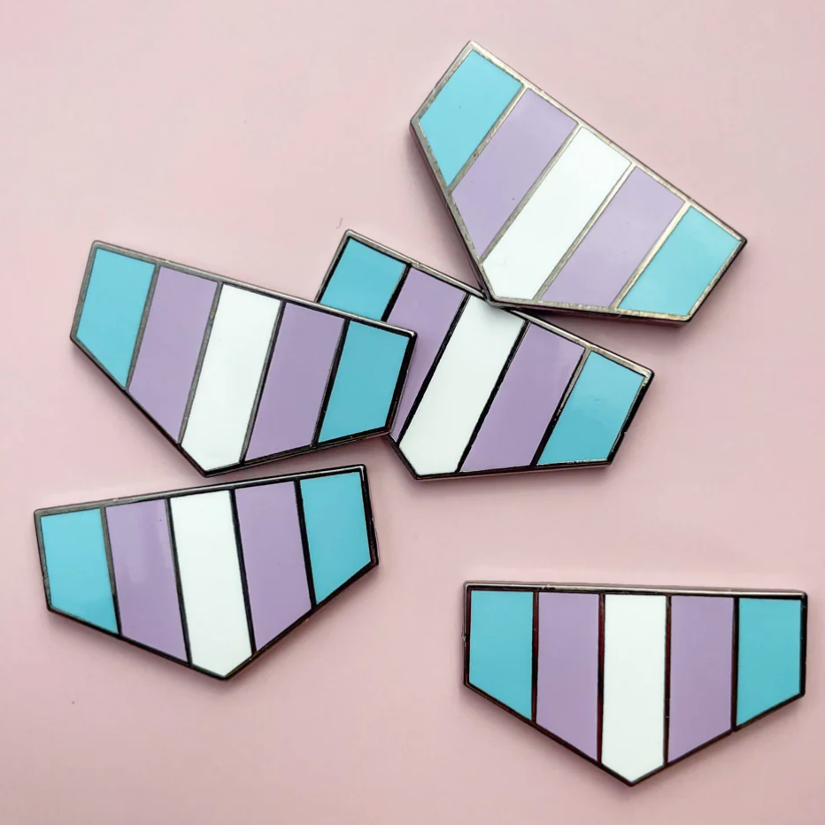 Badge - Trans Pride (Bottom Only)