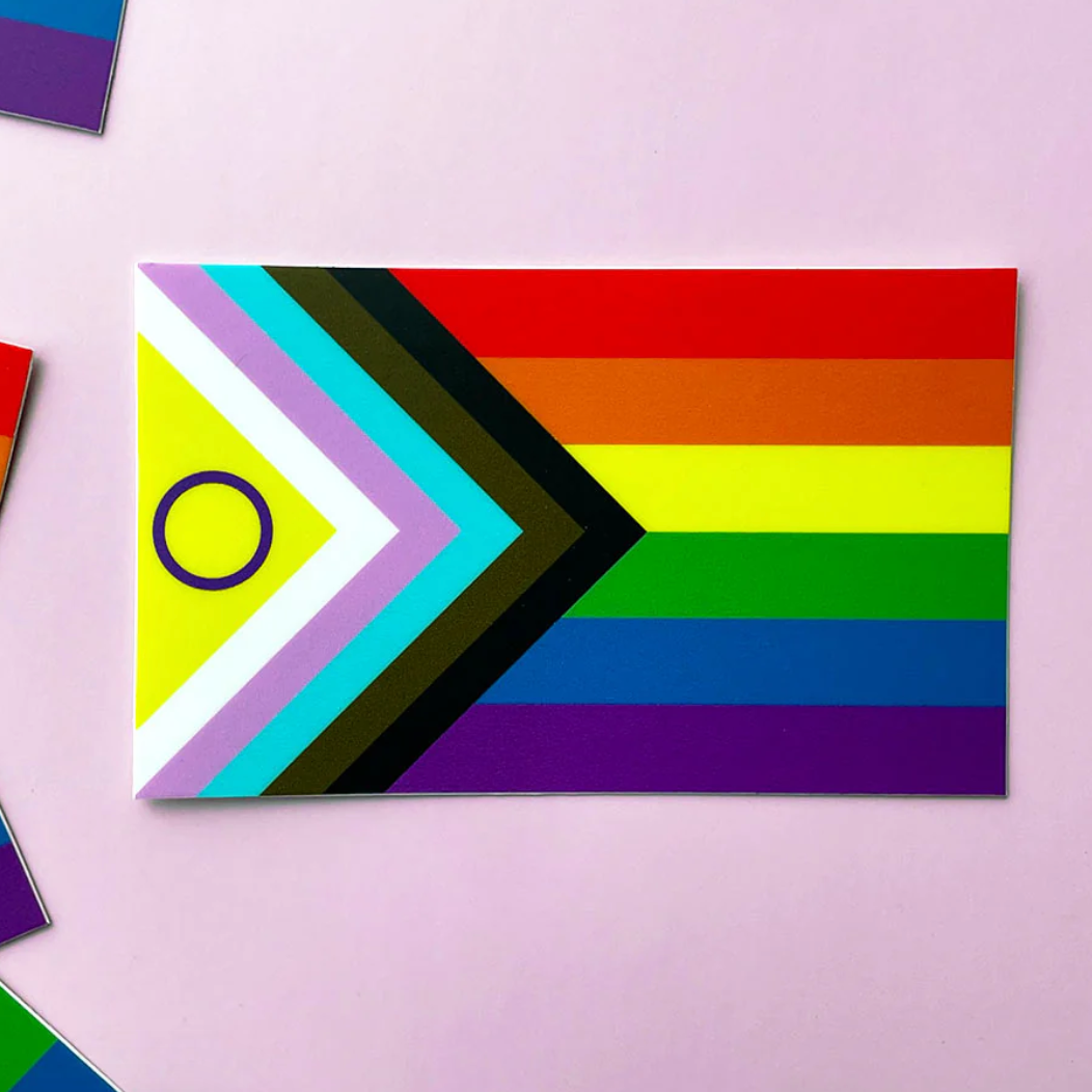Sticker - Intersex Progress Pride