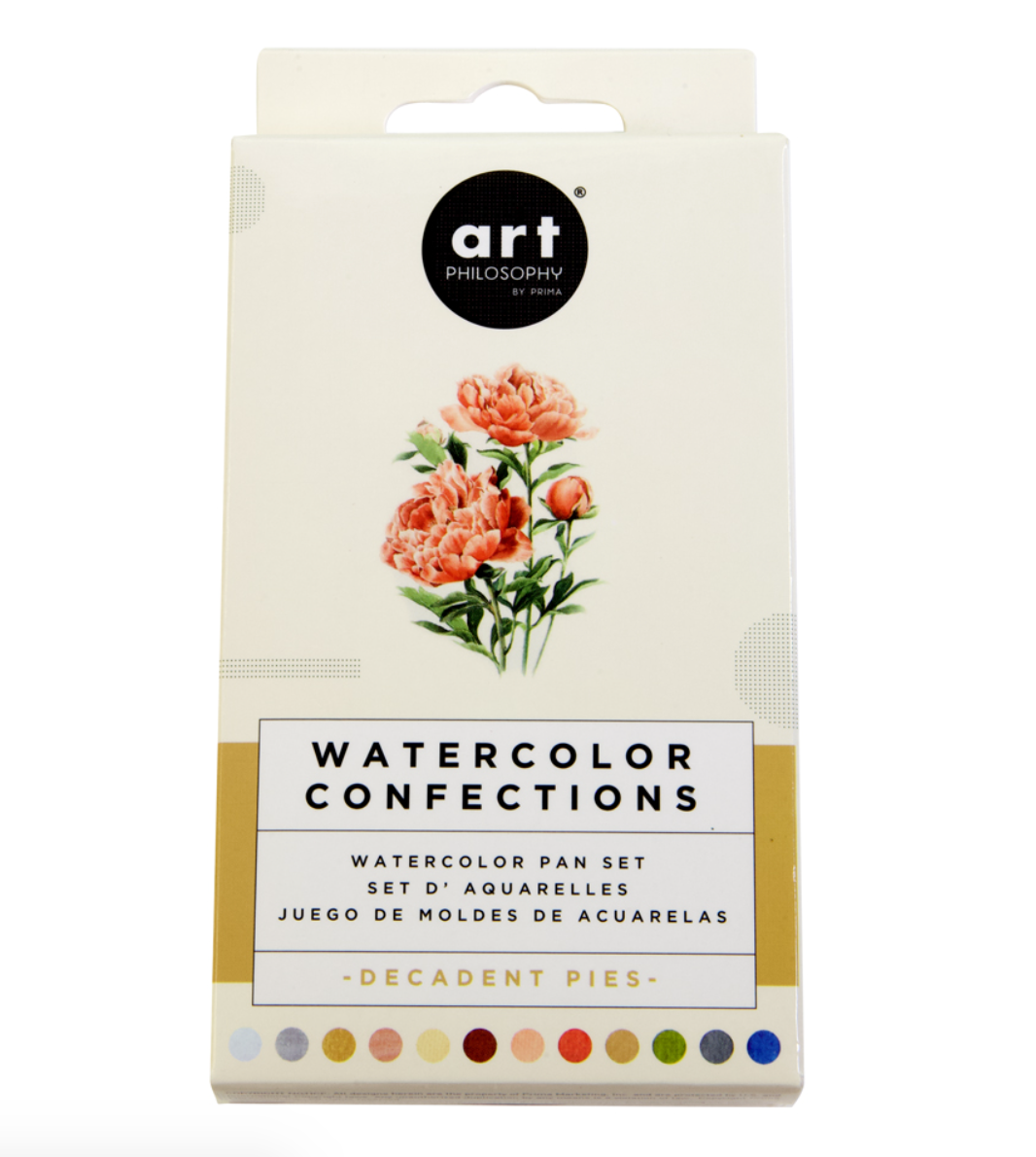 Craft Supply - Watercolor Confections - Decadent Pies (Notions)