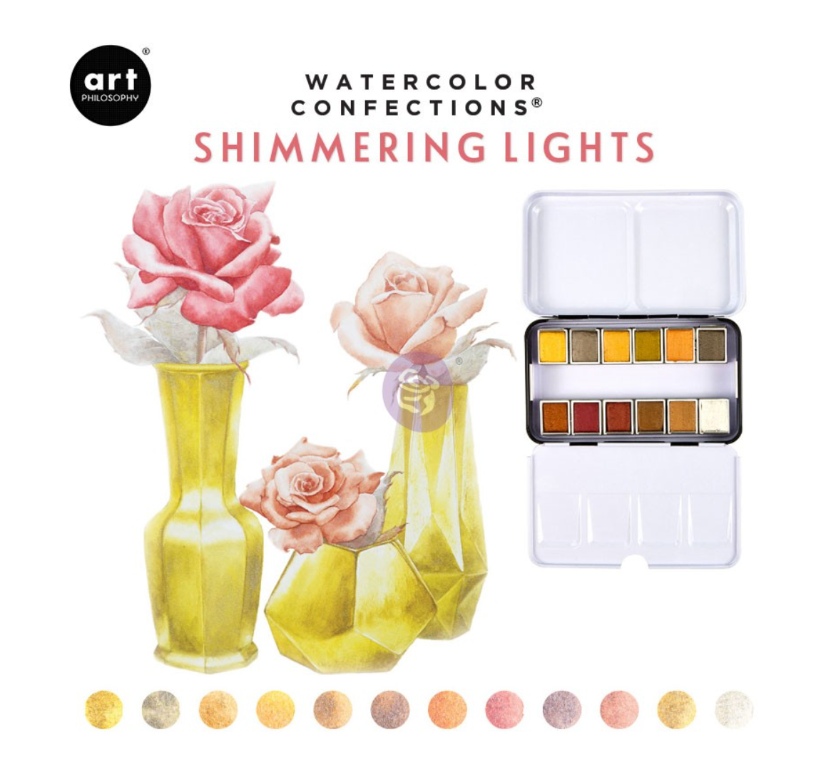 Craft Supply - Watercolor Confections - Shimmering Lights (Notions)