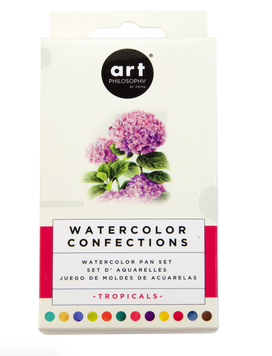 Craft Supply - Watercolor Confections - Tropicals (Notions)
