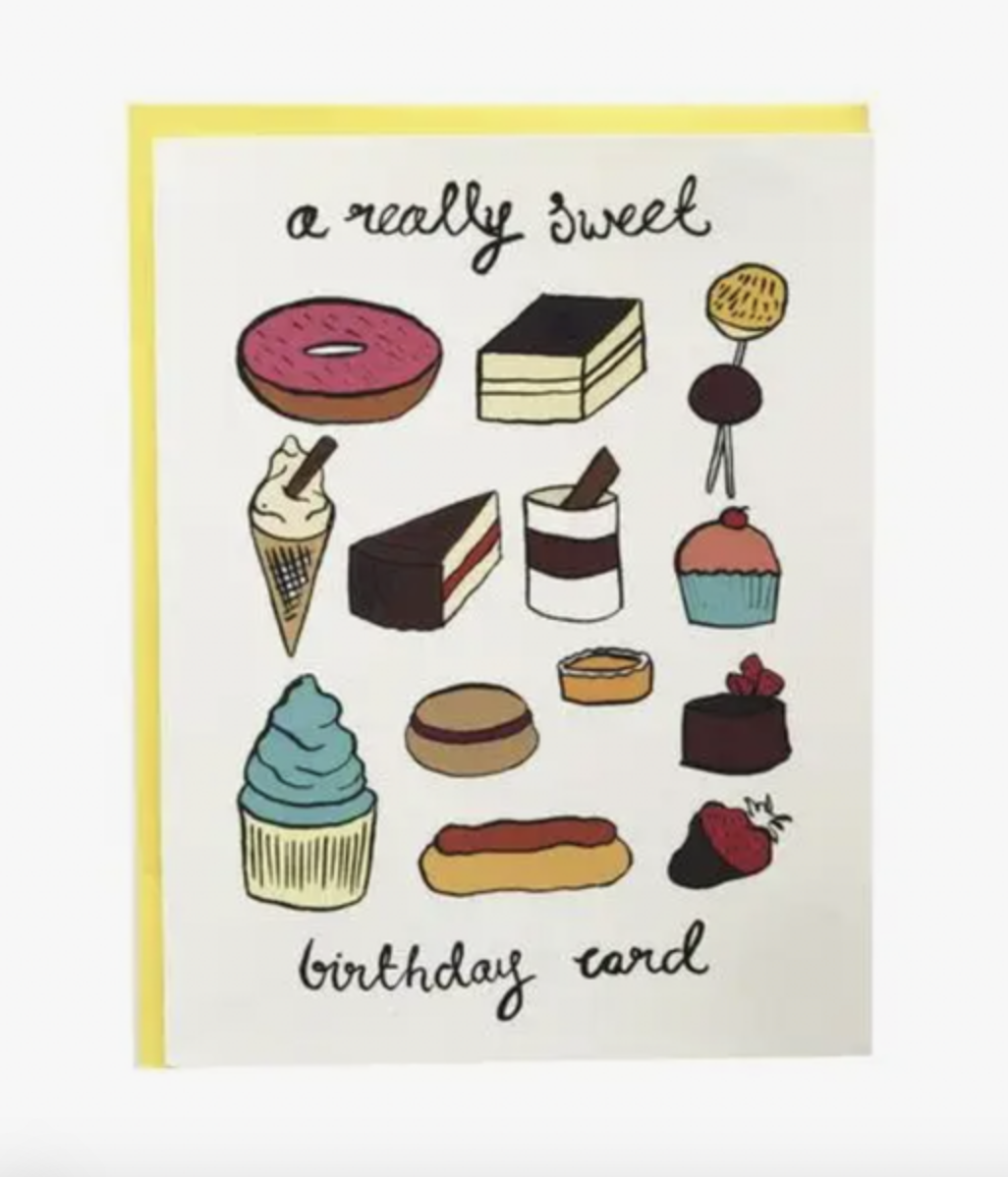 Card - A Really Sweet Birthday Card (I Must Draw)