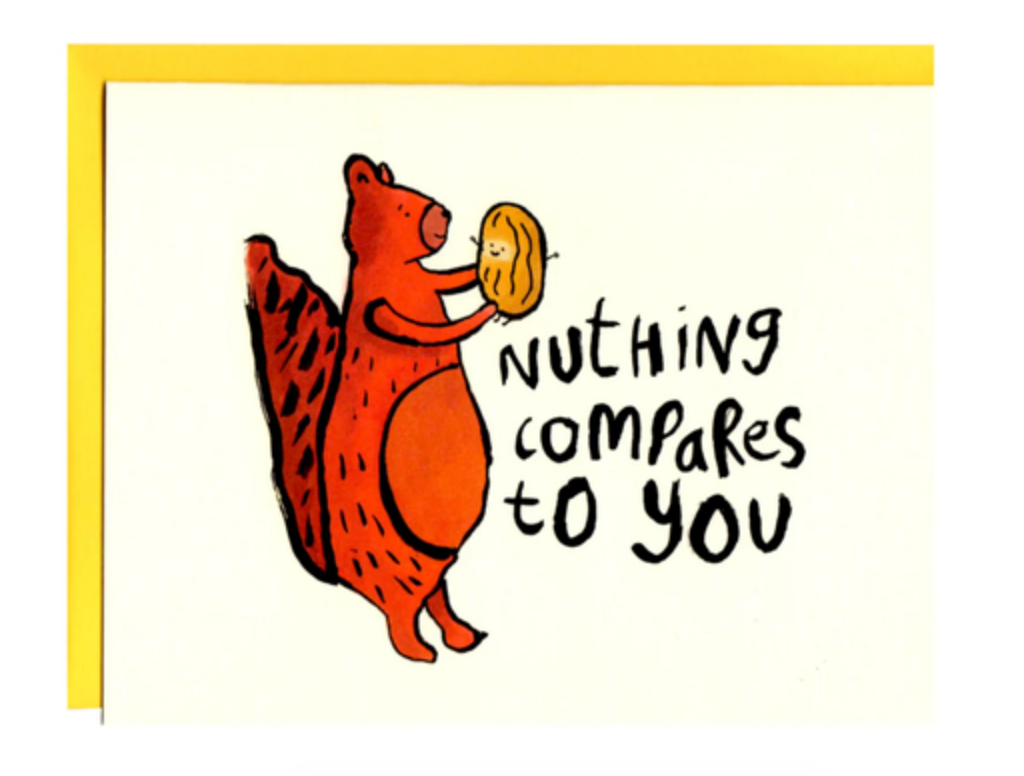 Card - Nuthing Compares To You (I Must Draw)