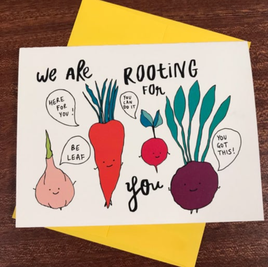 Card - We Are Rooting For You (I Must Draw)