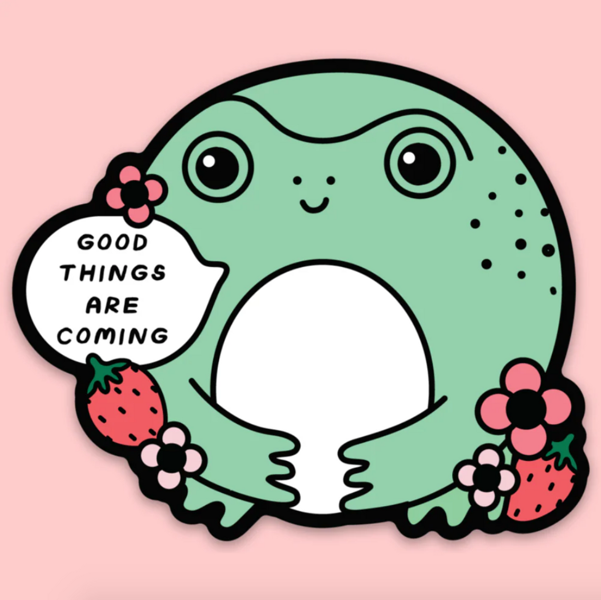 Sticker - Good Things Are Coming (Tender Ghost)