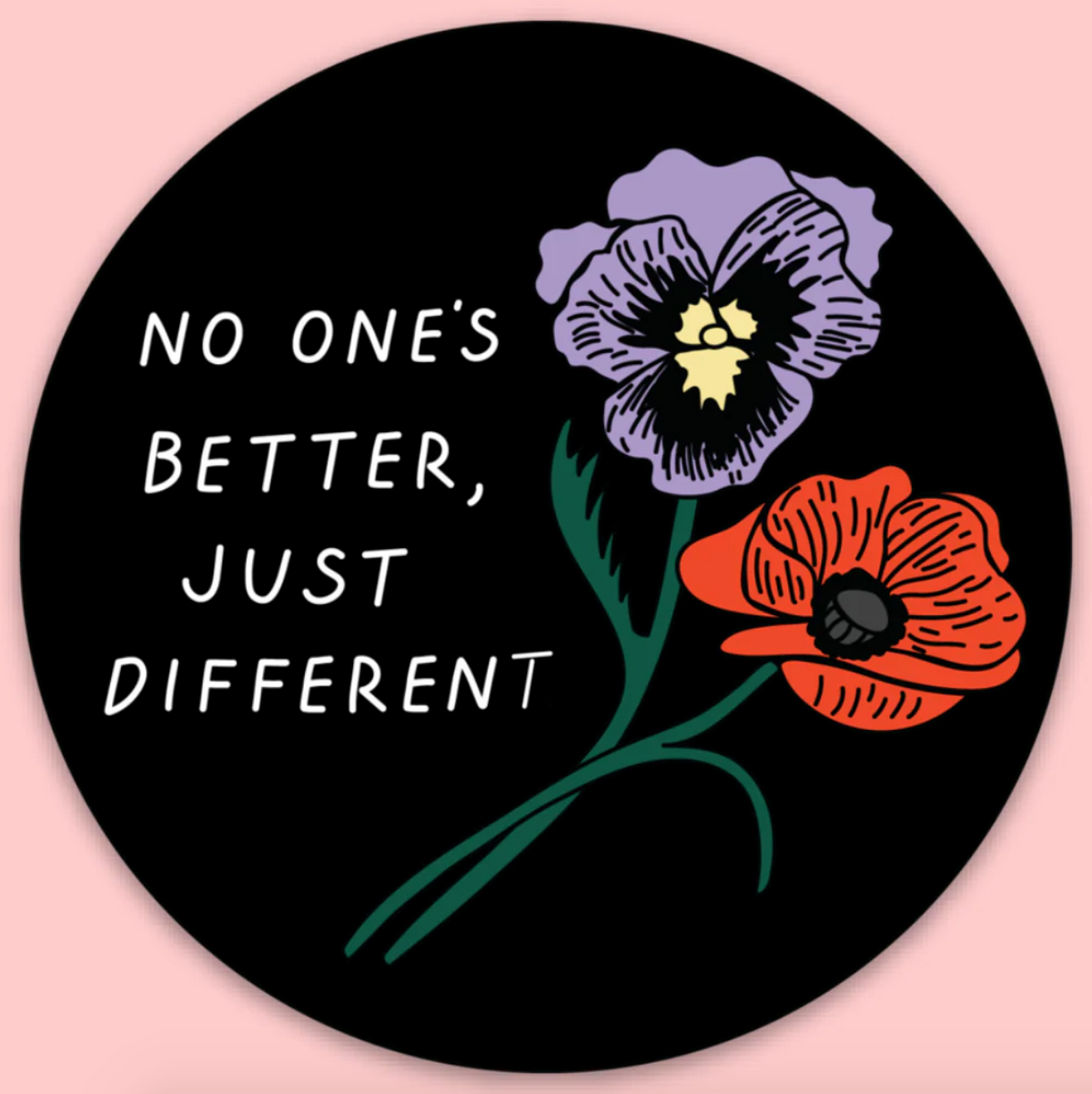 Sticker - Just Different (Tender Ghost)