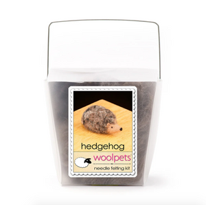 DIY - Needle Felting - Hedgehog (Wool Pets) Craft Kit
