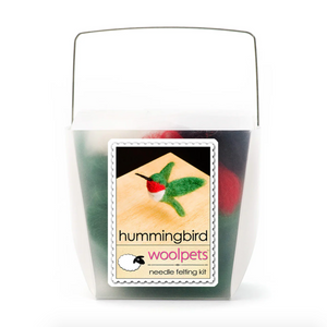 DIY - Needle Felting - Hummingbird (Wool Pets) Craft Kit Bird