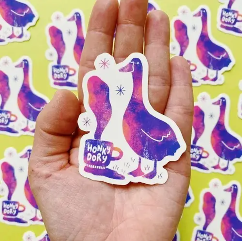 Sticker - Honky Dory (Allison McKeen Art)