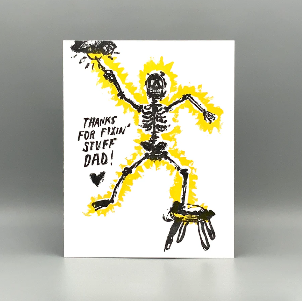 Card - Thanks for Fixin' Stuff Dad! (Westland Press) Fixing Father's Day Holiday