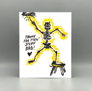Card - Thanks for Fixin' Stuff Dad! (Westland Press) Fixing Father's Day Holiday