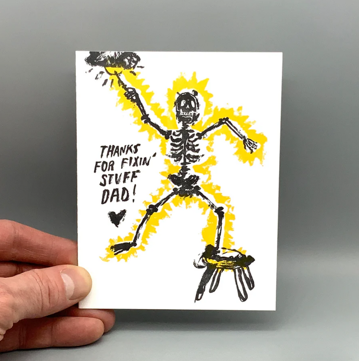 Card - Thanks for Fixin' Stuff Dad! (Westland Press) Fixing Father's Day Holiday