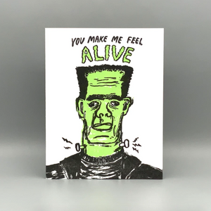 Card - You Make Me Feel Alive (Westland Press)